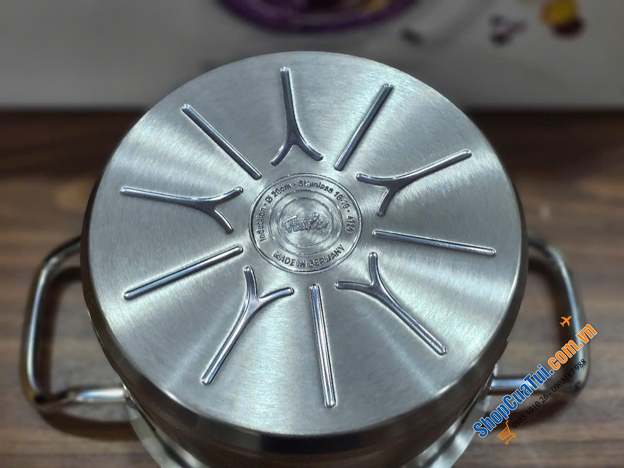 Bộ nồi Fissler Profi set 3 món vung inox - Made in Germany !!!