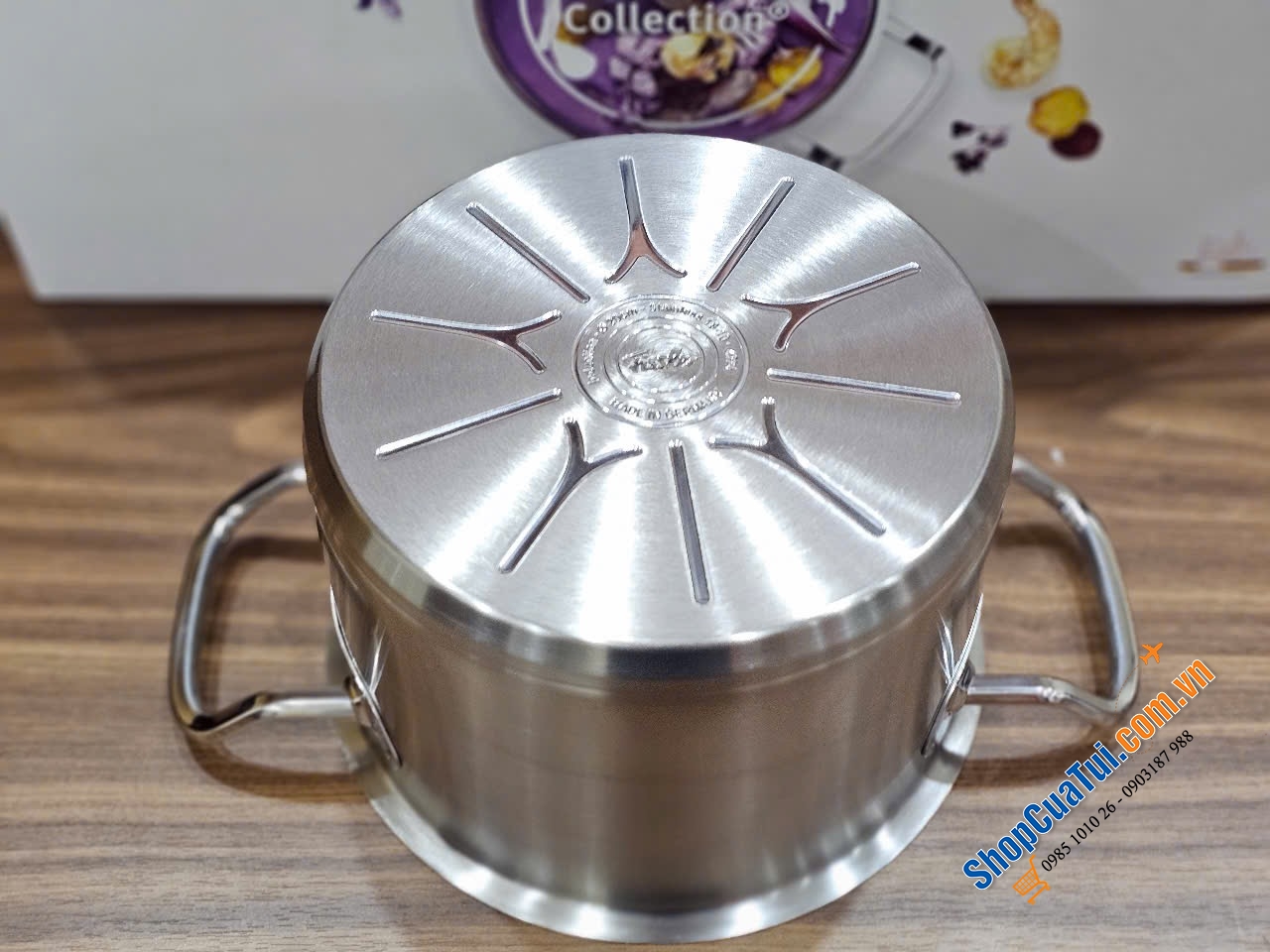 Bộ nồi Fissler Profi set 3 món vung inox - Made in Germany !!!