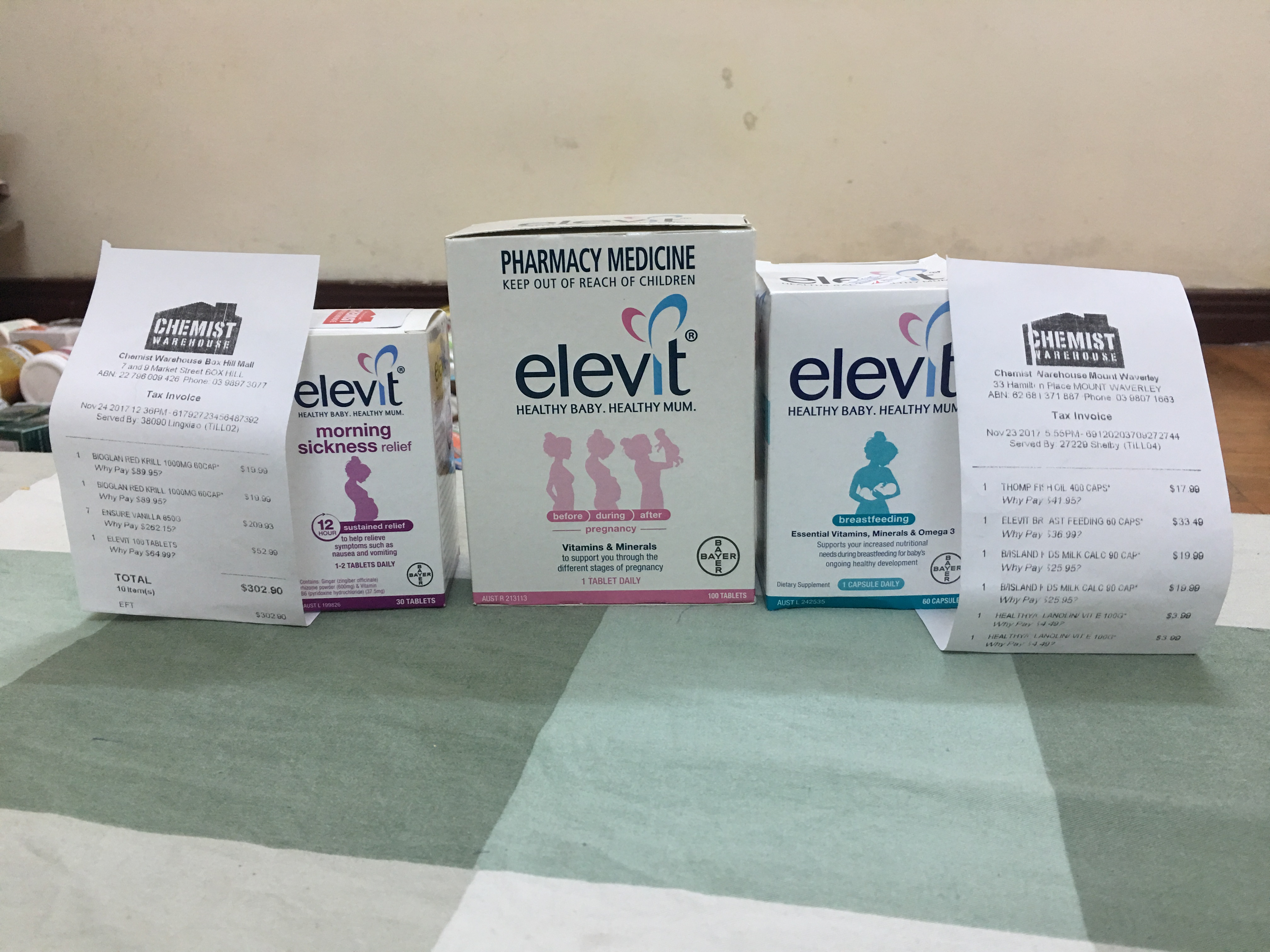 Elevit Breastfeeding – Elevit sau khi sinh – Elevit cho con bú (60 viên)