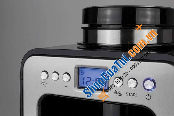 Máy pha cà phê kèm xay chuẩn Đức CASO.