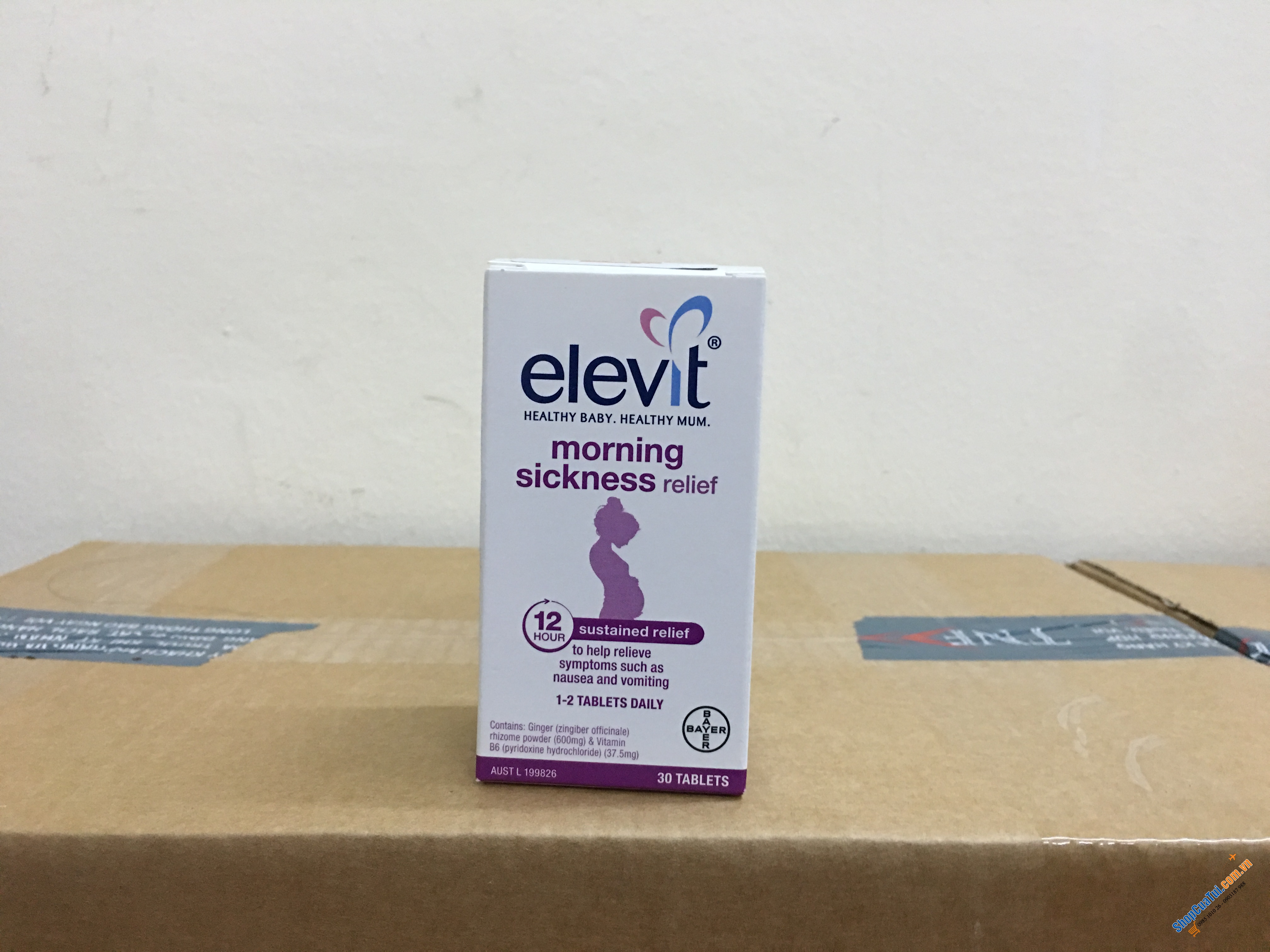 Elevit Morning Sickness Relief: Viên uống giảm các triệu chứng ốm nghén