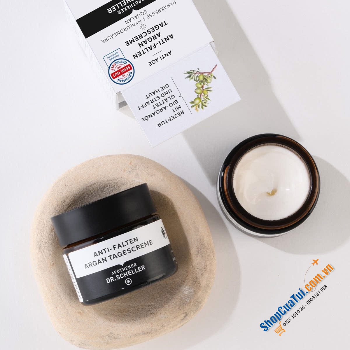 BỘ KEM DƯỠNG DA NGÀY, ĐÊM, SERUM CHIẾT XUẤT TỪ THIÊN NHIÊN DR.SCHELLER - Made in Germany.
