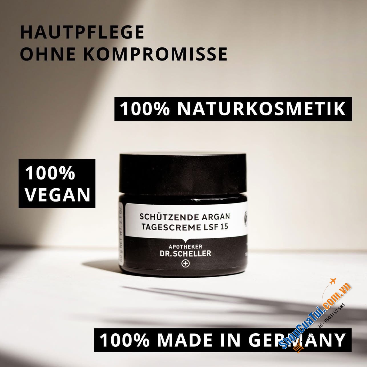 BỘ KEM DƯỠNG DA NGÀY, ĐÊM, SERUM CHIẾT XUẤT TỪ THIÊN NHIÊN DR.SCHELLER - Made in Germany.