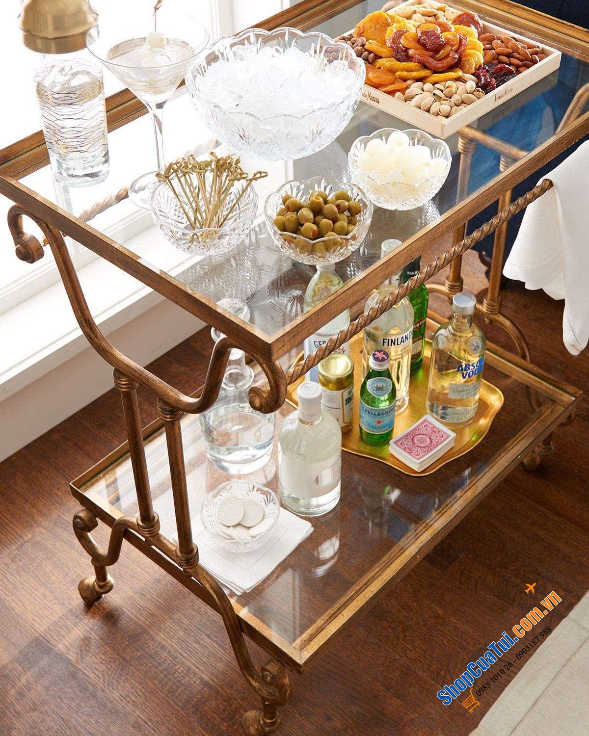 Bộ bát phục vụ 3 món pha lê Dublin của Godinger bao gồm ba bát với kích cỡ khác nhau (1 phở - 1 cơm - 1 chấm).