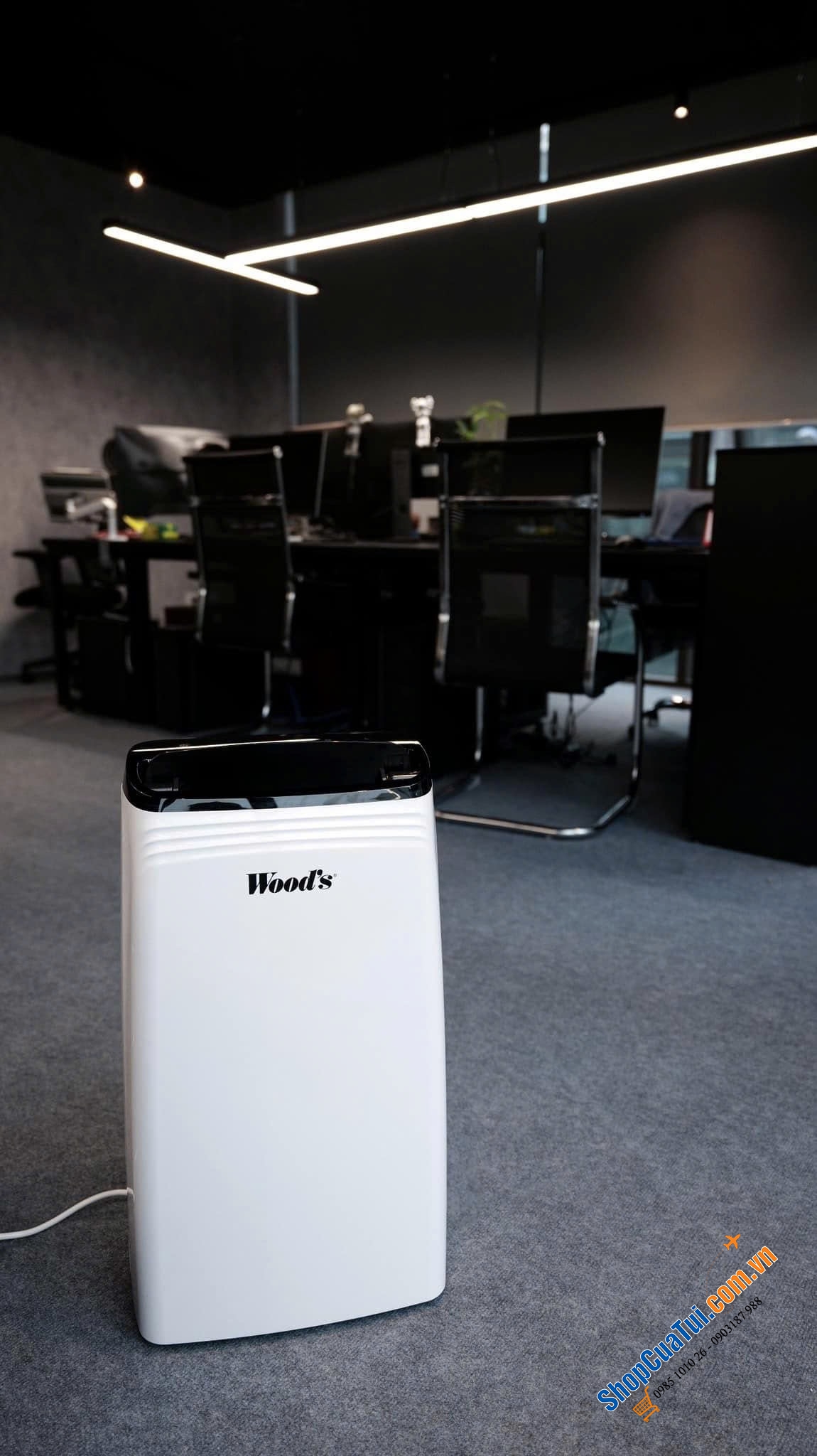 Máy Hút Ẩm Wood MRD20GW dùng cho phòng đến 70m2.
