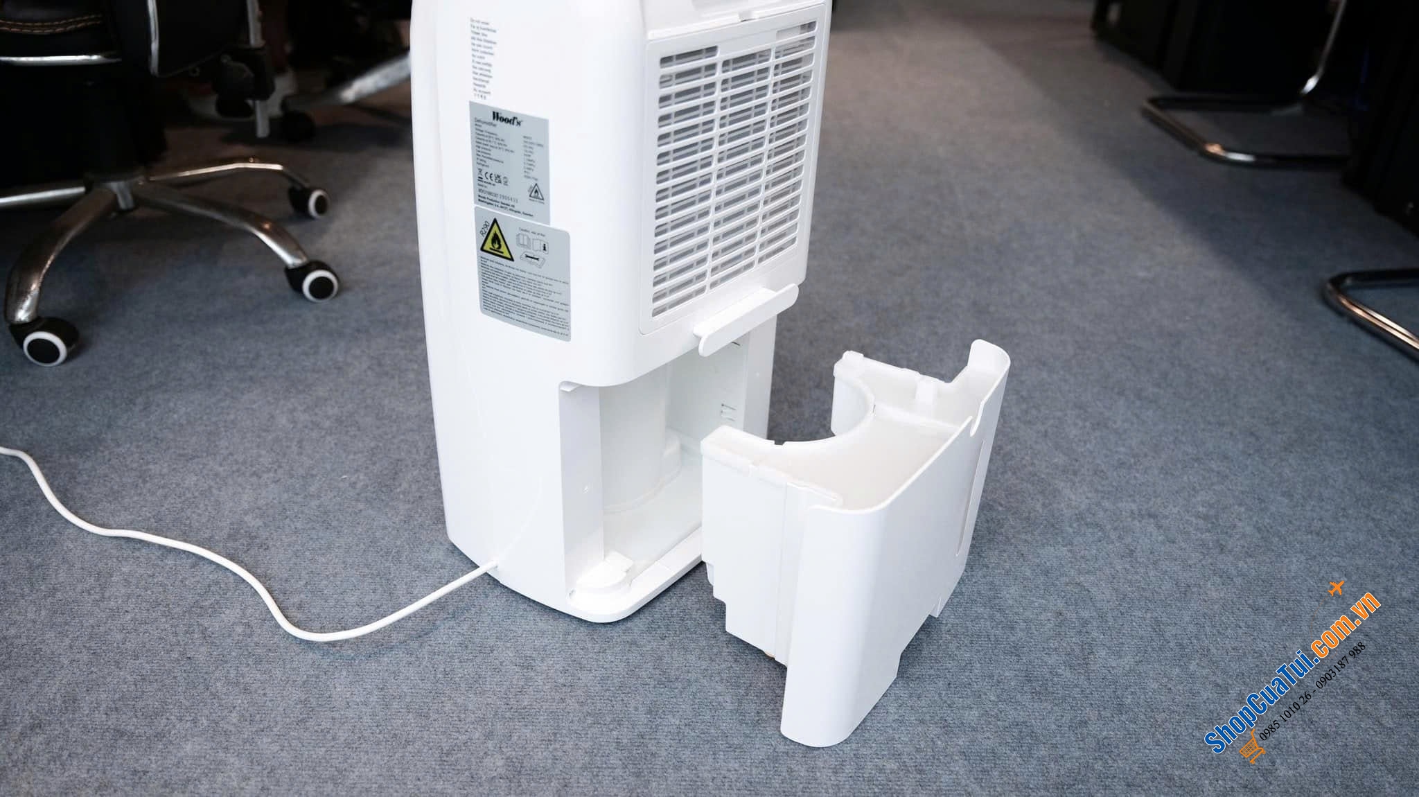 Máy Hút Ẩm Wood MRD20GW dùng cho phòng đến 70m2.