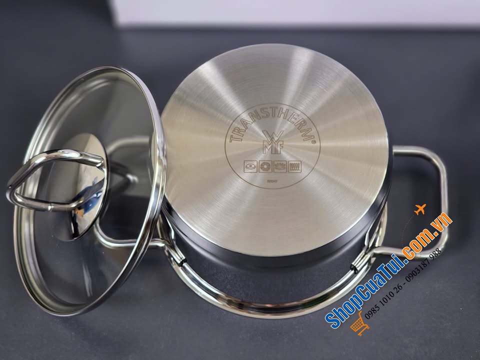 Bộ nồi WMF inspiration 4 món vung kính.