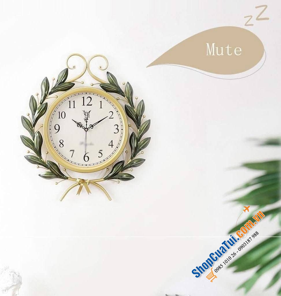 Đồng hồ treo tường phong cách Mỹ.
