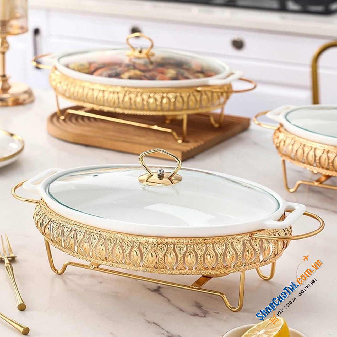 KHAY HÂM NÓNG THỨC ĂN PROVECTA CAO CẤP.