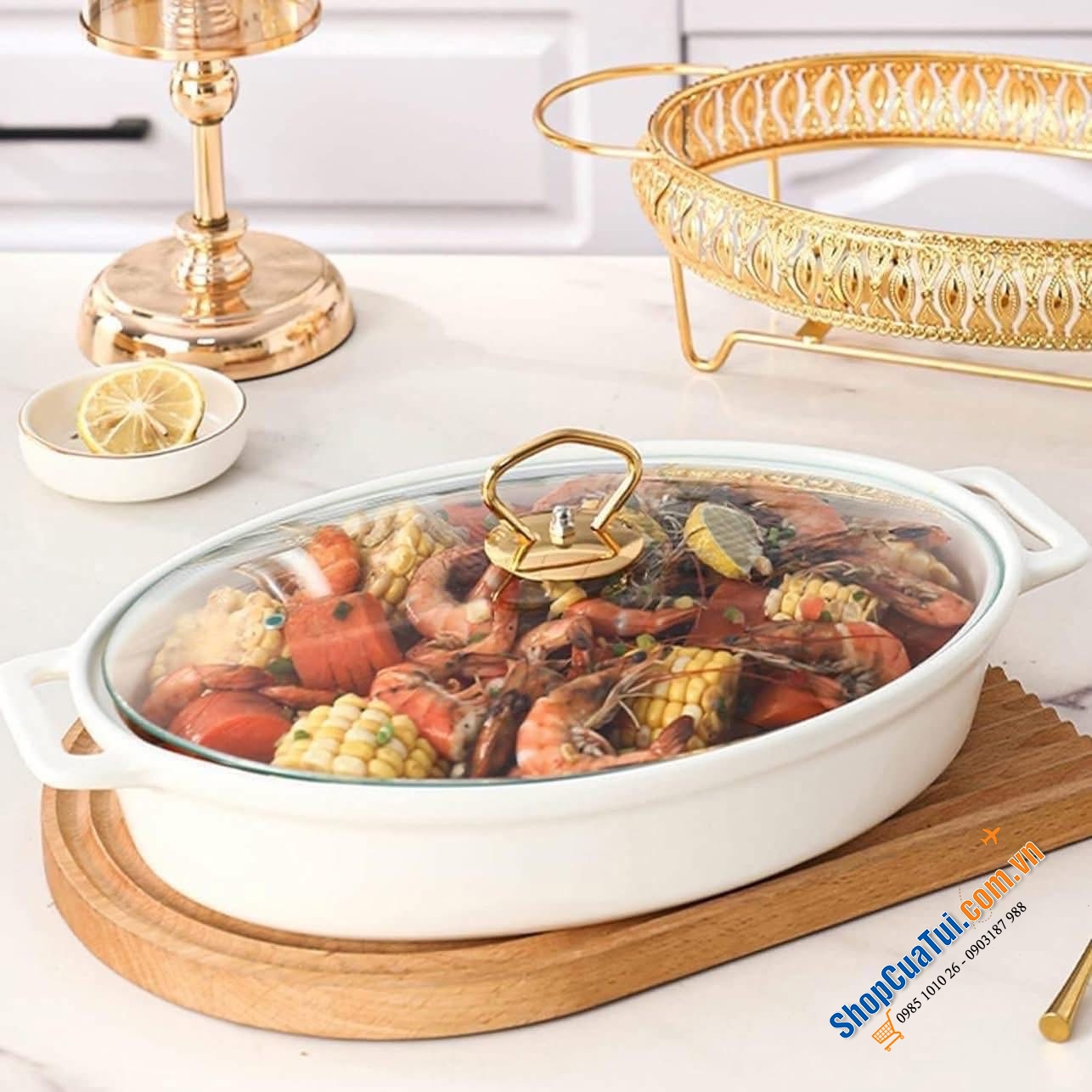 KHAY HÂM NÓNG THỨC ĂN PROVECTA CAO CẤP.