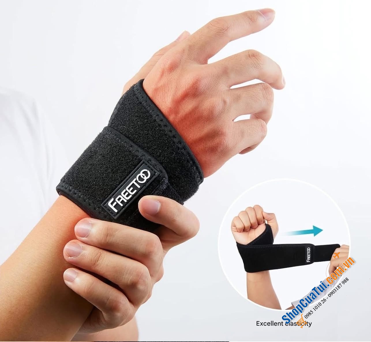 Đai bảo vệ cổ tay FREETOO.