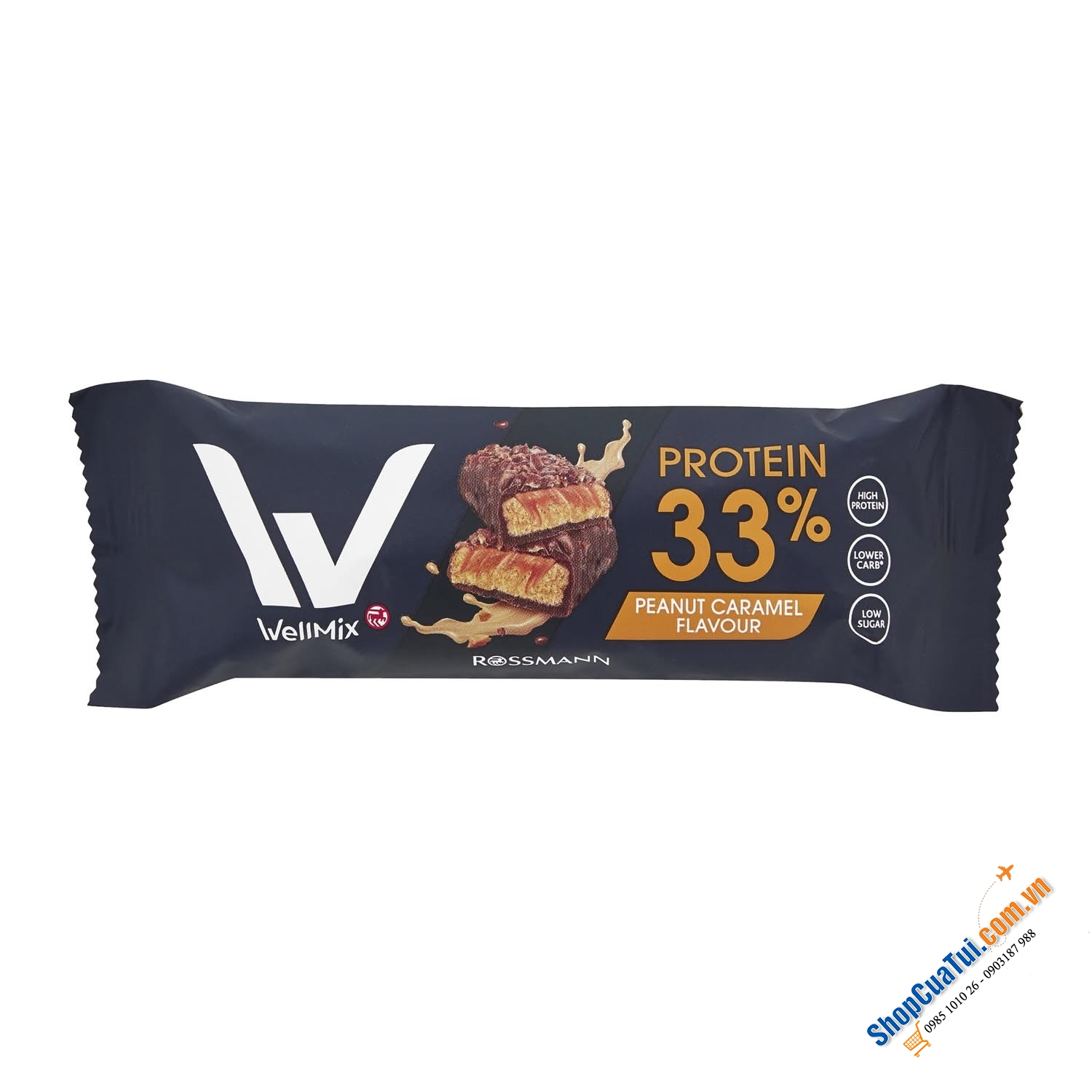 Thanh WellMix Protein Bar của Rossmann từ Đức.