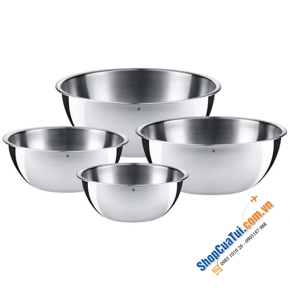 Set 4 âu trộn inox wmf.