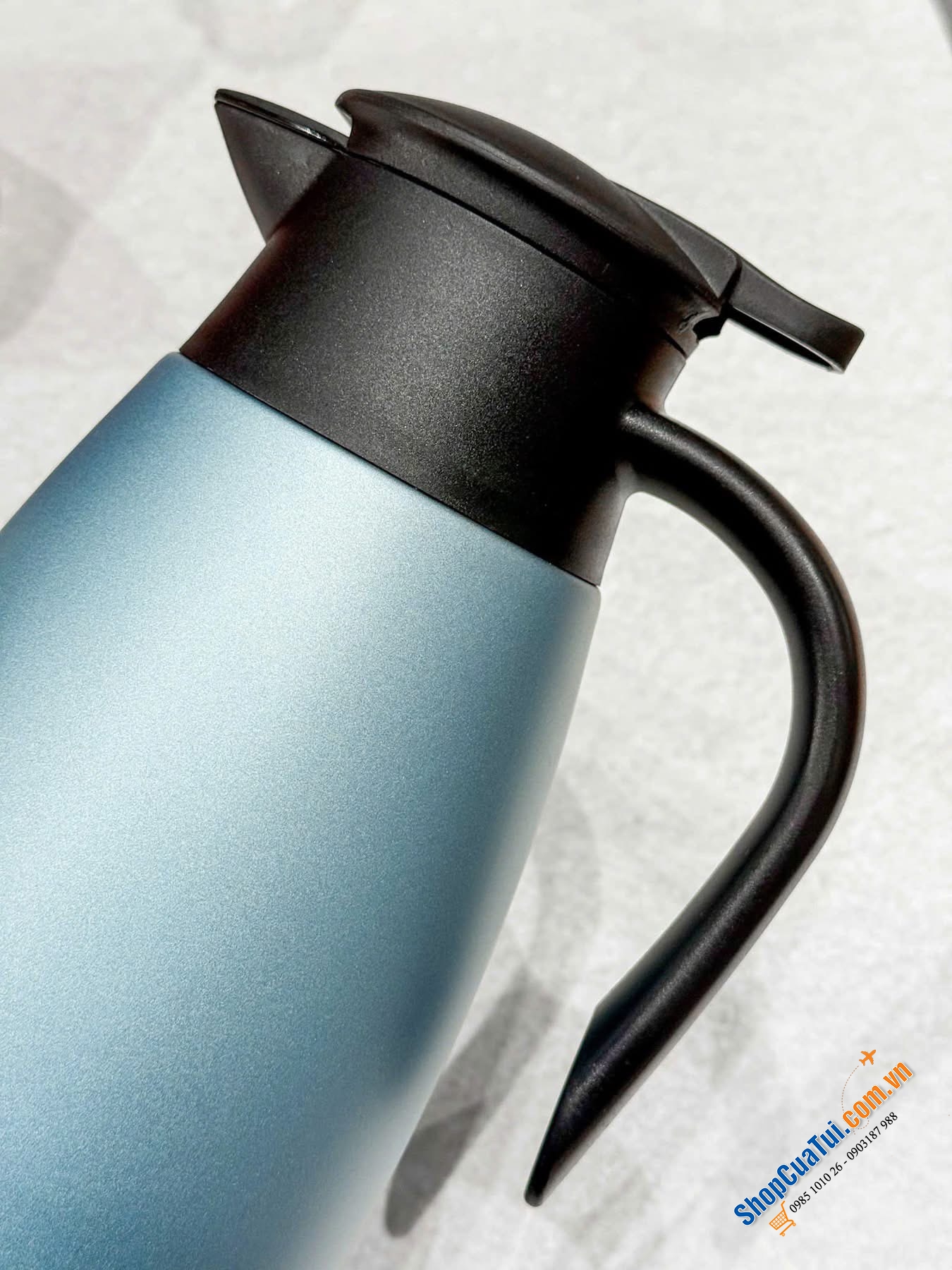 Ấm giữ nhiệt Silver Premium Thermos Flask dung tích lớn 2 lit (1 chiếc phích đích thực xinh đẹp xịn sò).