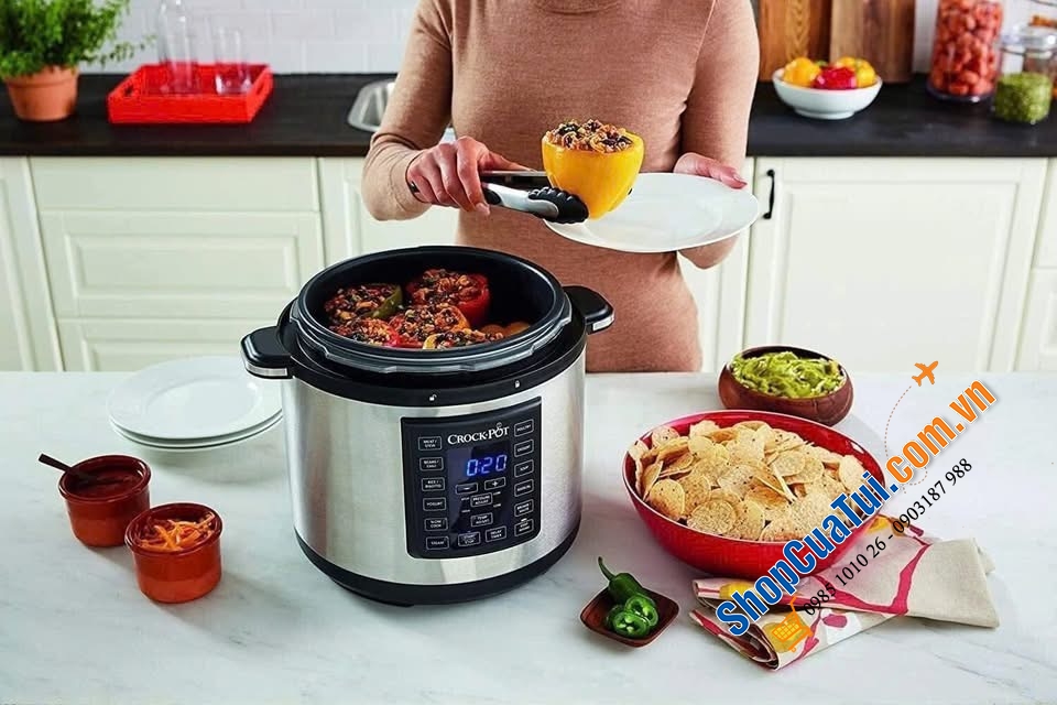 Nồi Áp Suất, Nồi Đa Năng Crock-Pot CSC051, 12 In 1, Dung Tích 5,6 Lít.