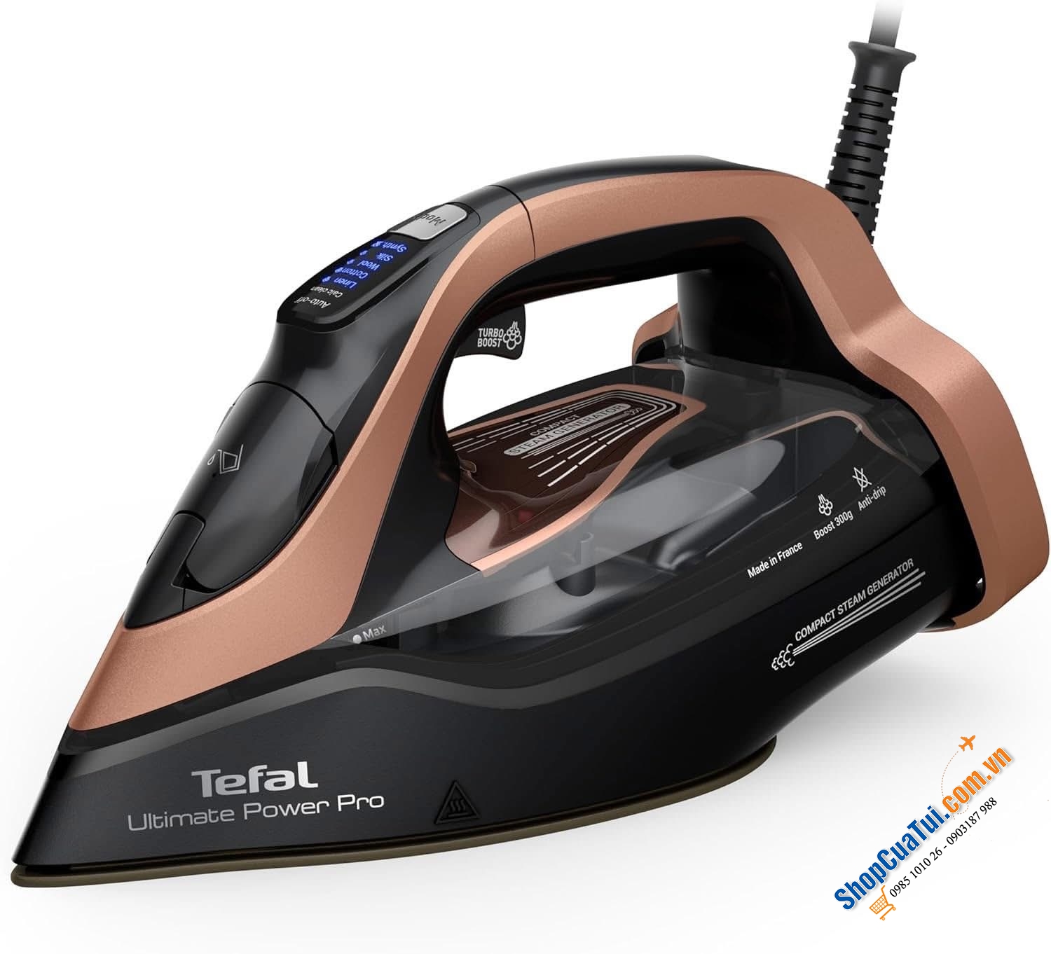 Bàn là hơi nước TEFAL FV9E50E0 Ultimate Power Pro made in France - Model mới 2025.