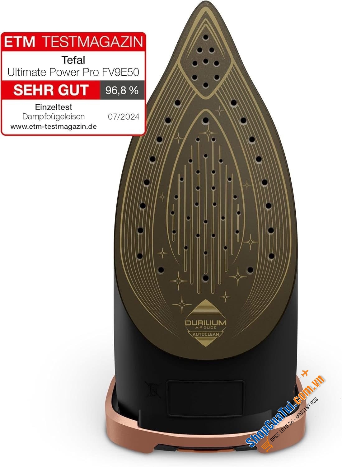Bàn là hơi nước TEFAL FV9E50E0 Ultimate Power Pro made in France - Model mới 2025.