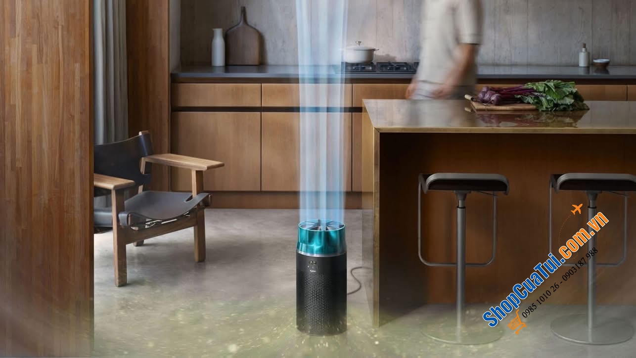 Máy lọc không khí nhỏ gọn & siêu yên tĩnh Dyson HushJet™ HJ10.
