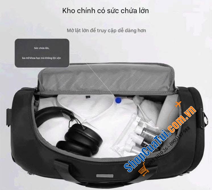 Túi du lịch cao cấp Samsonite Vercelli chống nước.
