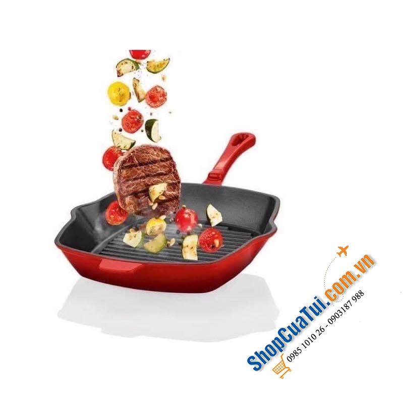 Chảo gang ERNESTO 25cm nội địa Đức.