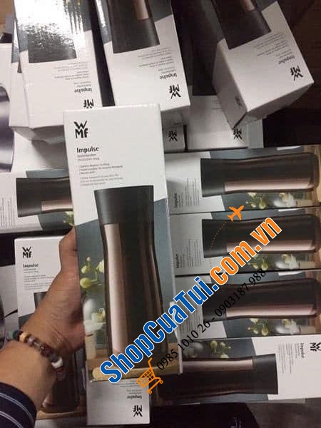 Bình giữ nhiệt WMF Impulse Isolierbecher Kupfer Tea & Cofee.