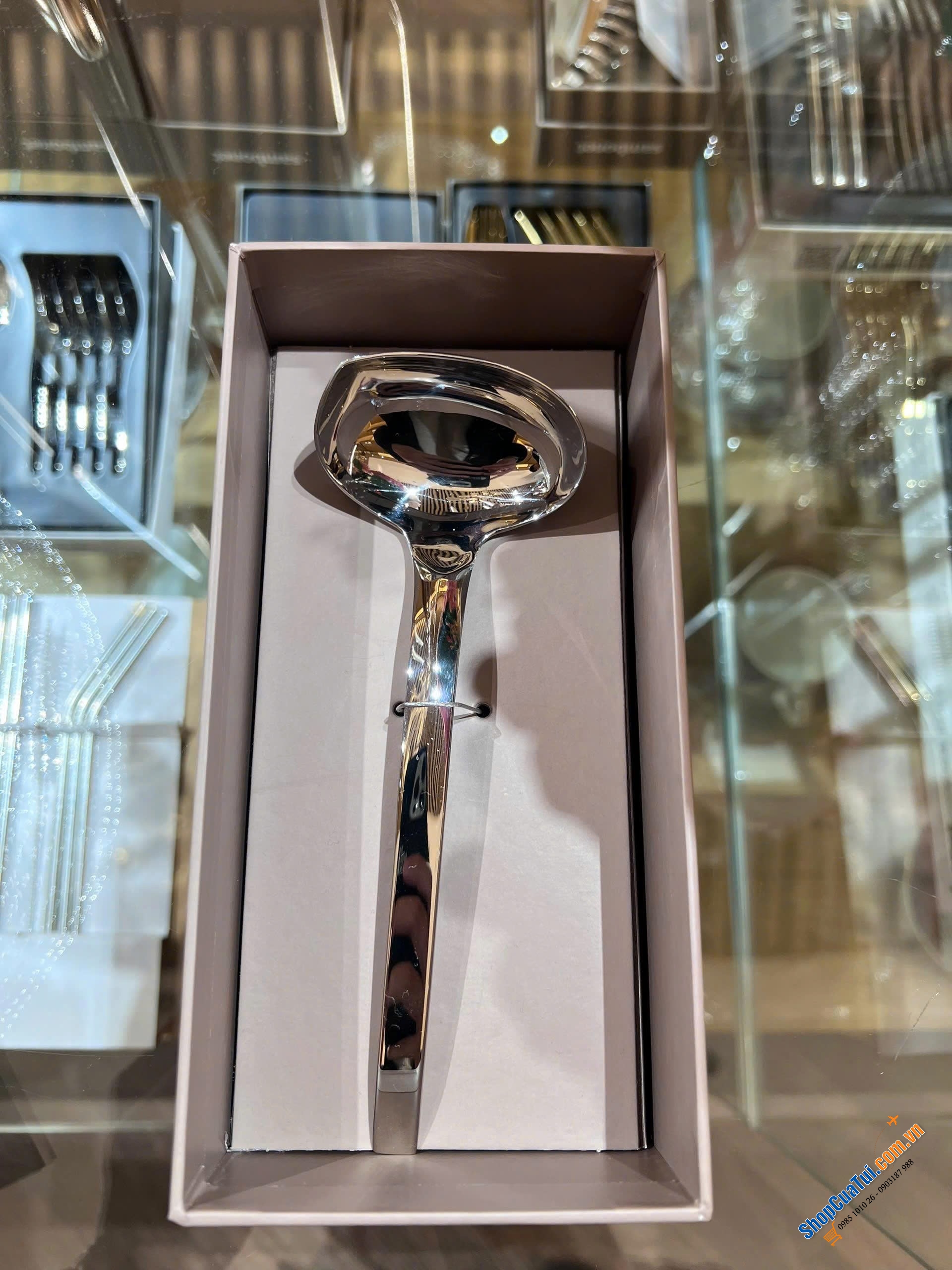 Muôi múc canh, nước sốt Sambonet 16cm