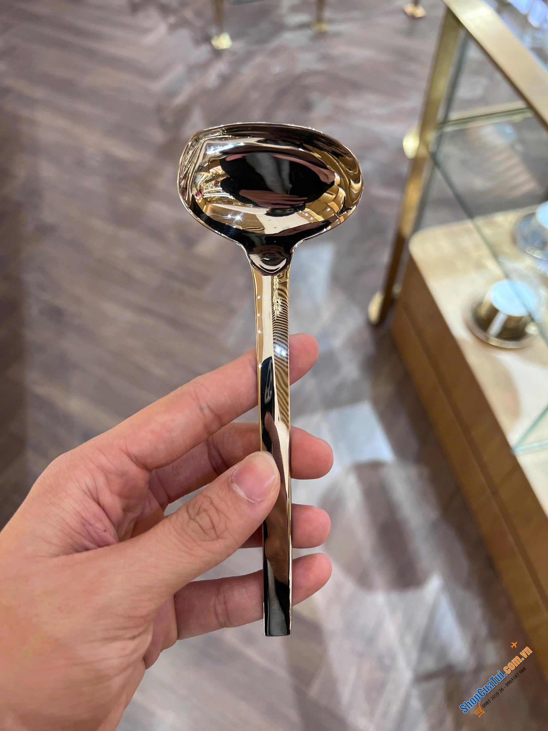 Muôi múc canh, nước sốt Sambonet 16cm