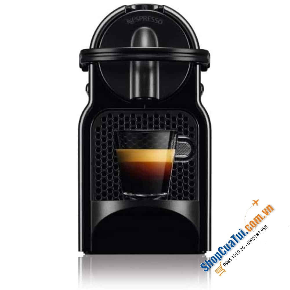 Máy pha cà phê viên nén Nespresso De\\\'Longhi EN 80.B màu đen - Made in Ucraina (tặng kèm hộp cà phê 7 viên nén chính hãng).