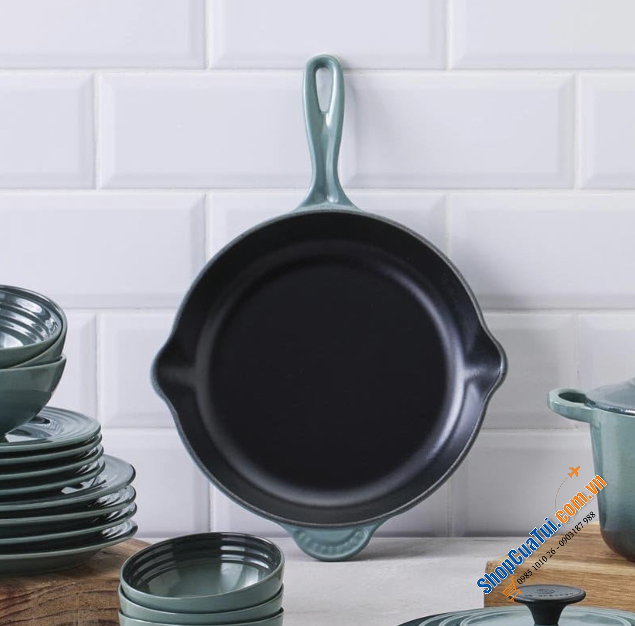 Chảo LE CREUSET 26cm Tradition OCEAN.