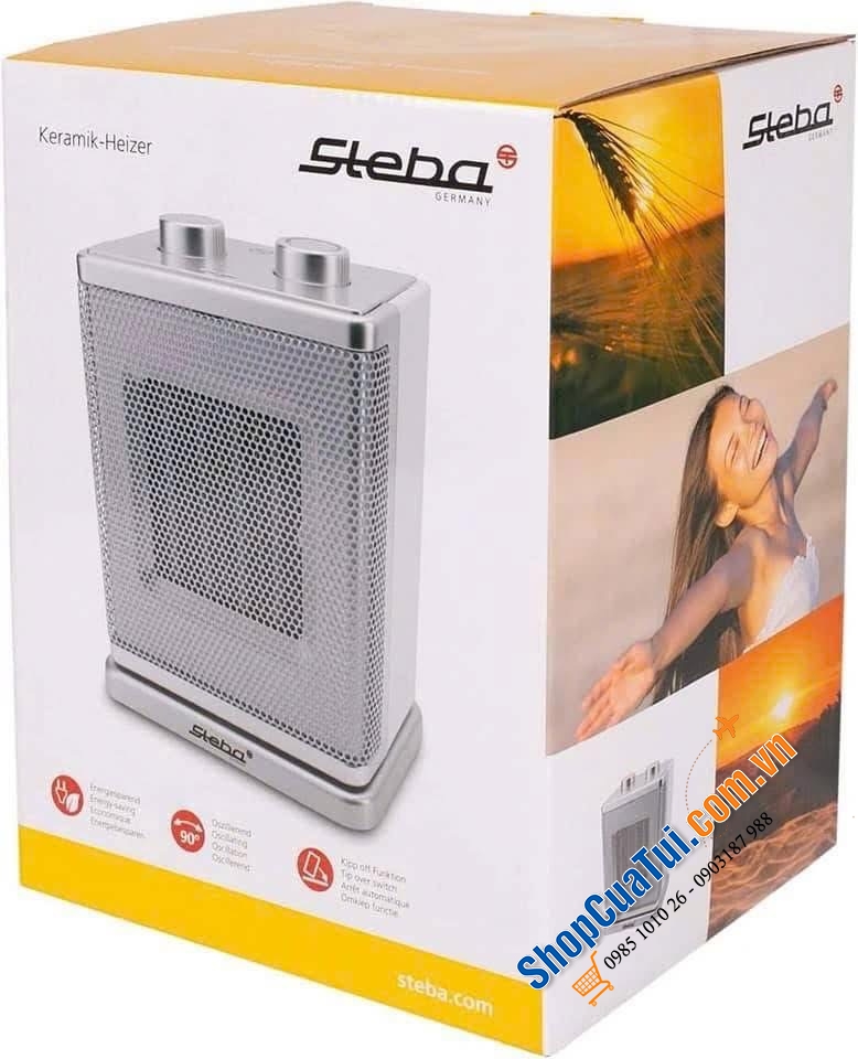 Quạt sưởi gốm Steba KH4.