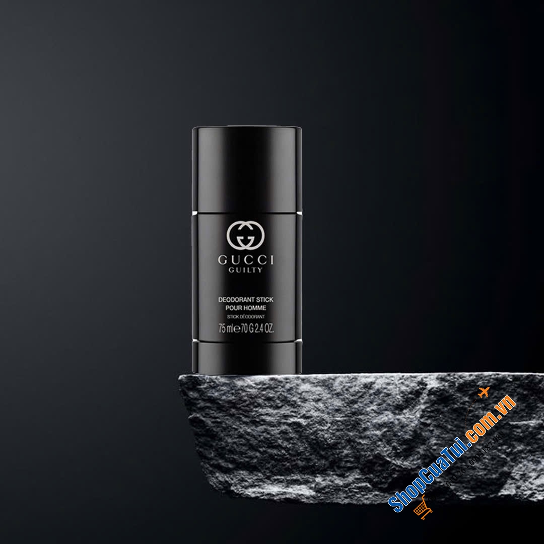 LĂN SÁP KHỬ MÙI NAM GUCCI GUILITY - 75ml