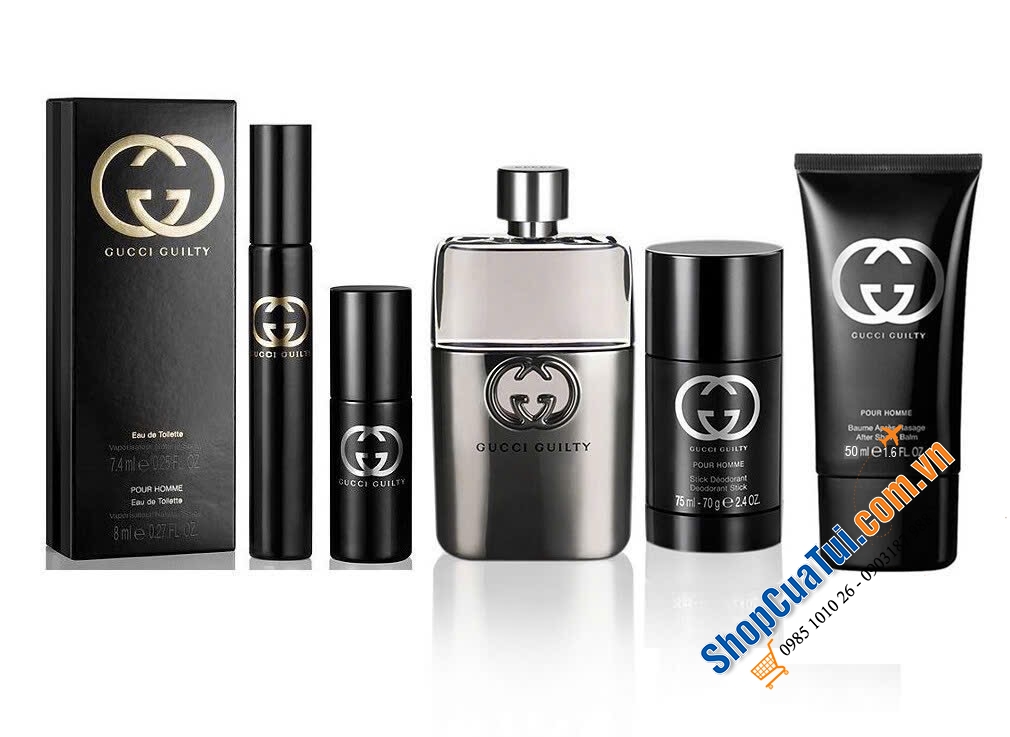 LĂN SÁP KHỬ MÙI NAM GUCCI GUILITY - 75ml