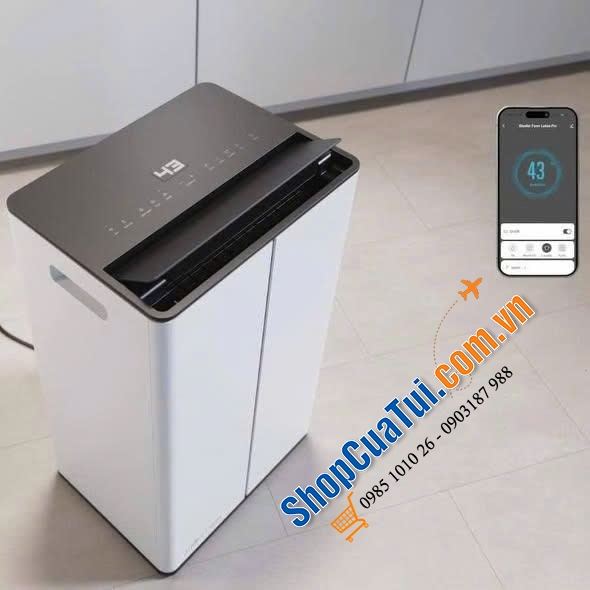 HÚT ẨM STADLER FORM LUKAS 20L cho phòng 70m2.