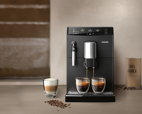 Máy pha cà phê espresso 1.8L Màu đen -Philips 3000 series HD8827/01 Đứng Tự động hoàn toàn 