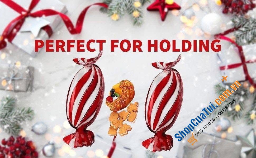 Sét 2 đĩa pha lê hình viên kẹo Godinger - Chính hãng from USA.