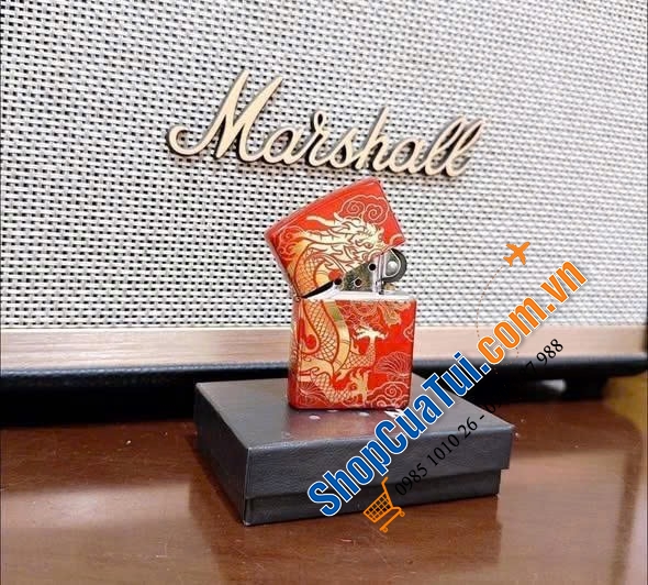 ZIPPO Rồng đỏ có ý nghĩa mang đến sự may mắn, phát tài, thịnh vượng cho gia chủ.