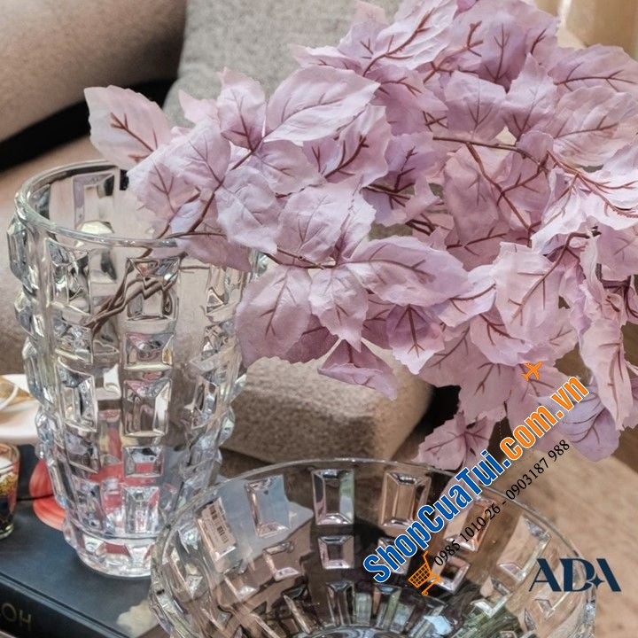 Lọ hoa Rogaska Gem 31cm tinh tế và sang trọng, thẩm mỹ cao