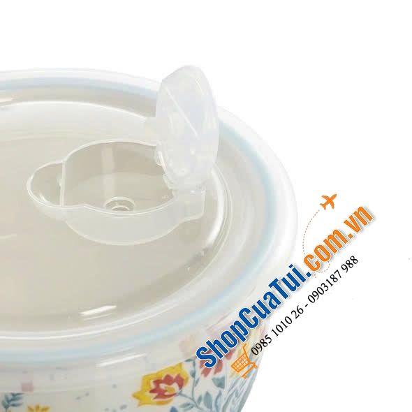 Sét hộp sứ tròn 6 món The Pioneer Woman Mazie.