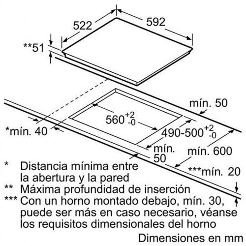 BẾP BA TỪ BOSCH - PIM631B18E