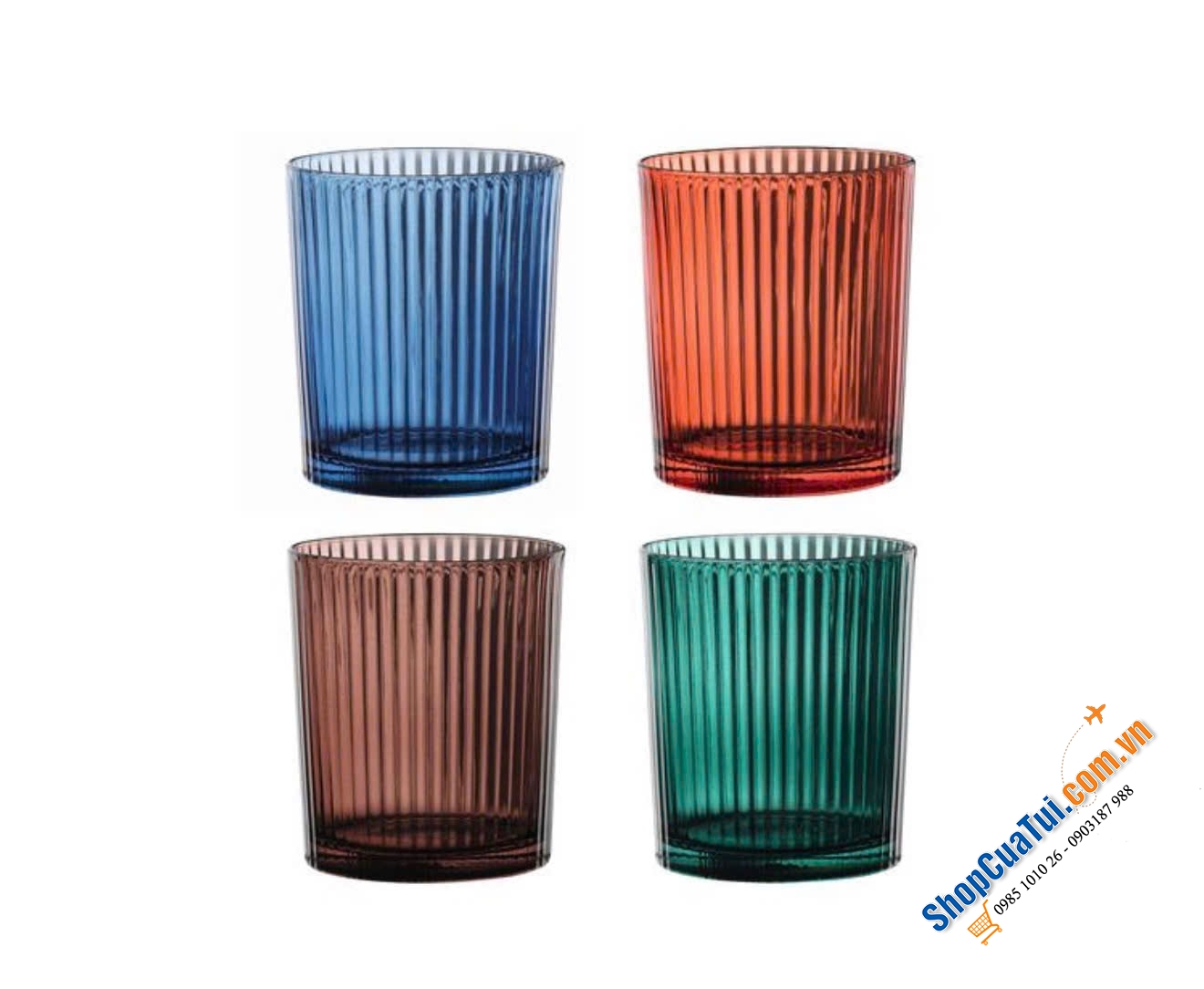 Bộ 4 cốc pha lê Nachtmann Aperitivo Colouri 106468 – Tôn Vinh Vẻ Đẹp Không Gian Sống.