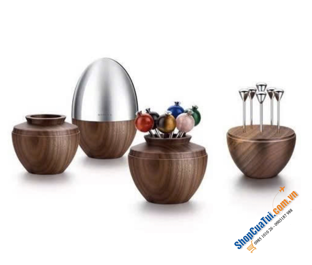 Lọ tăm hình quả trứng Modern.