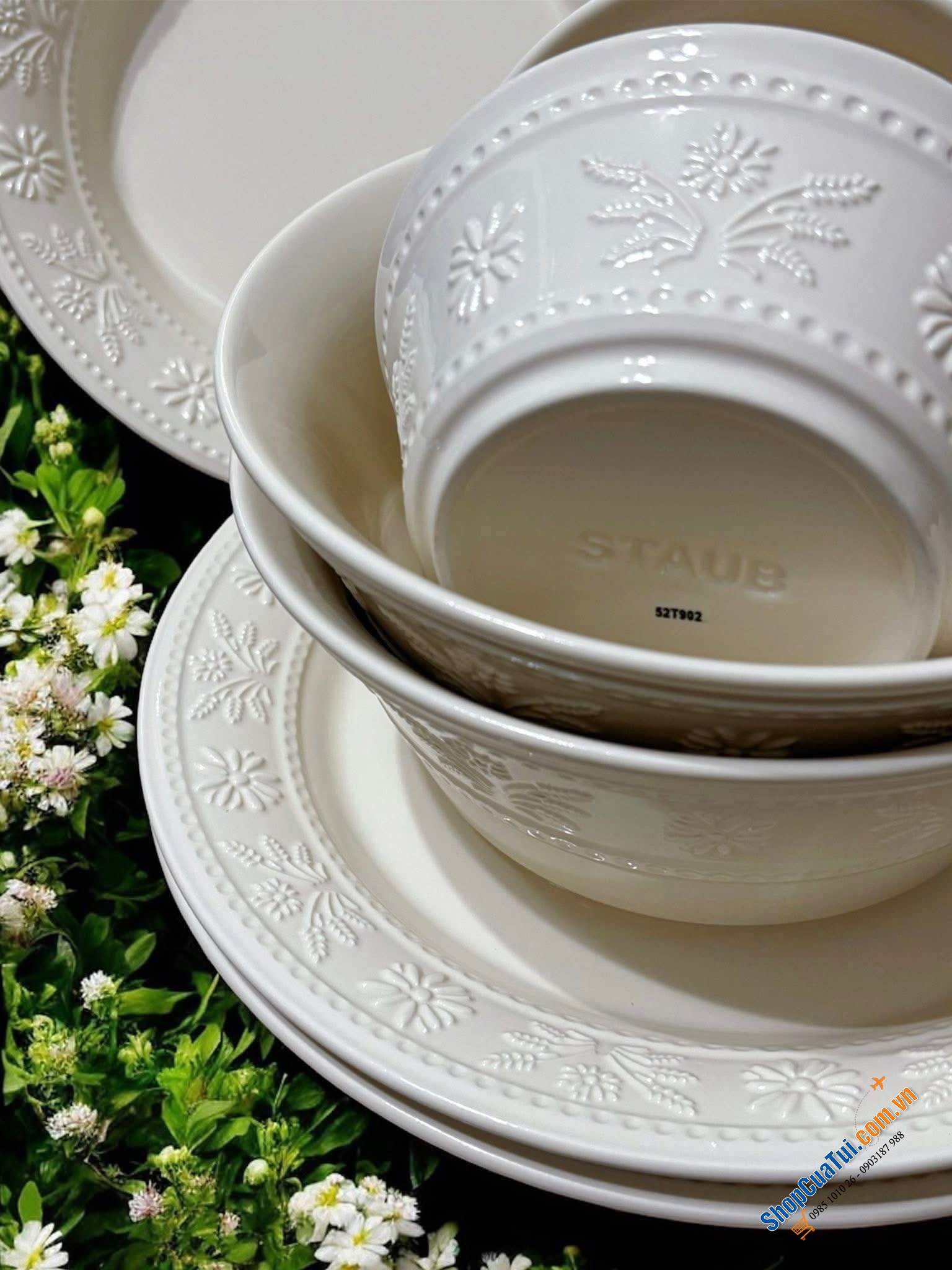 BỘ BÁT 10 MÓN STAUB DAISY.