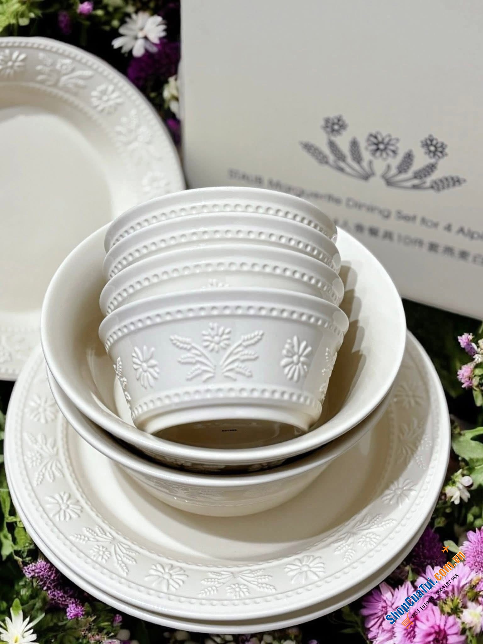 BỘ BÁT 10 MÓN STAUB DAISY.