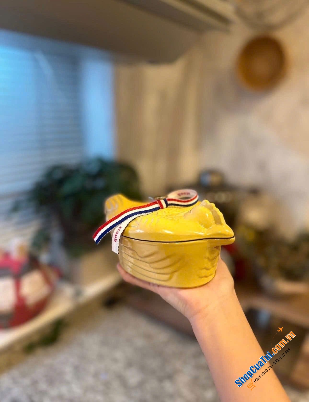 NỒI STAUB GÀ VÀNG 17CM.