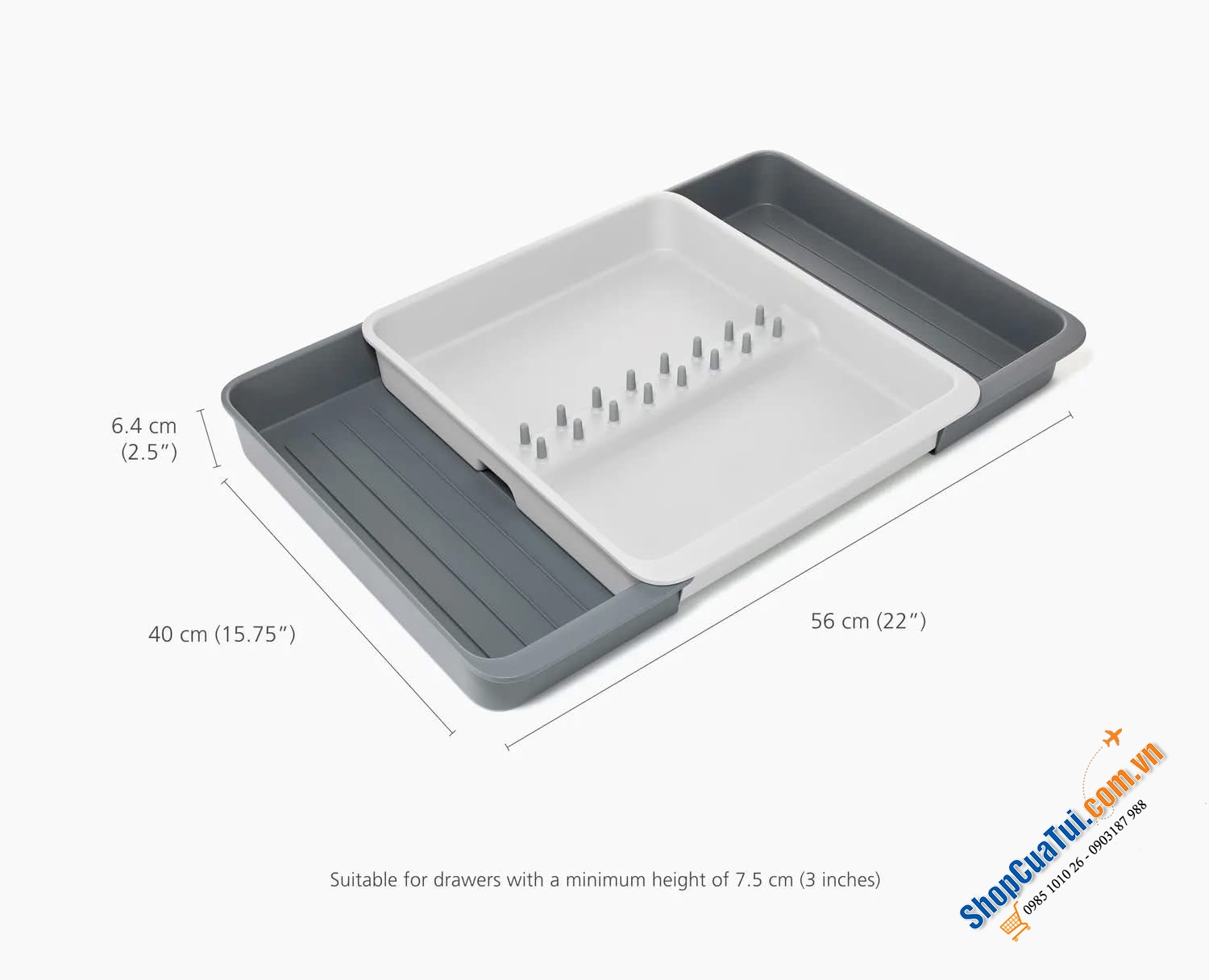 Khay đựng dụng cụ nhà bếp nới rộng Joseph Joseph 8500017.