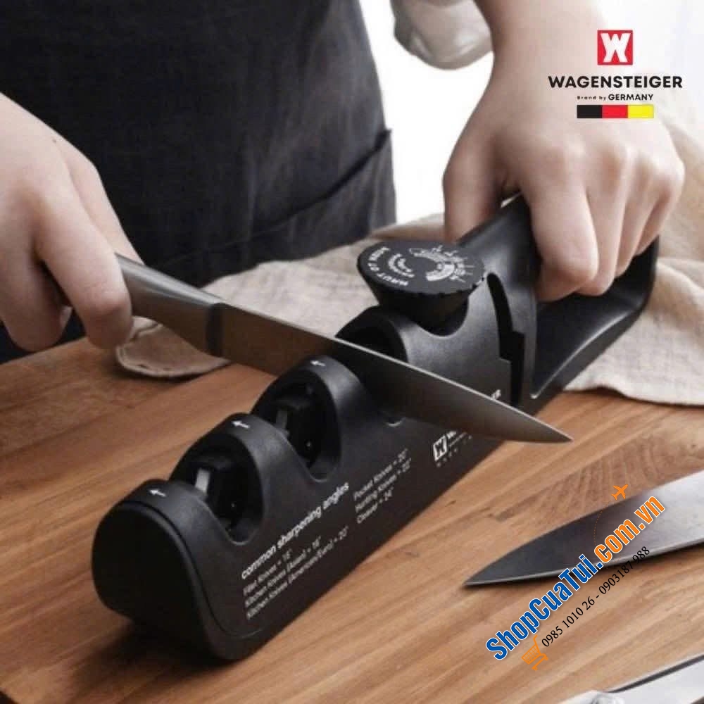 DỤNG CỤ MÀI DAO WAGENSTEIGER 4IN1 – cứu cả bộ dao trong 10 giây!.