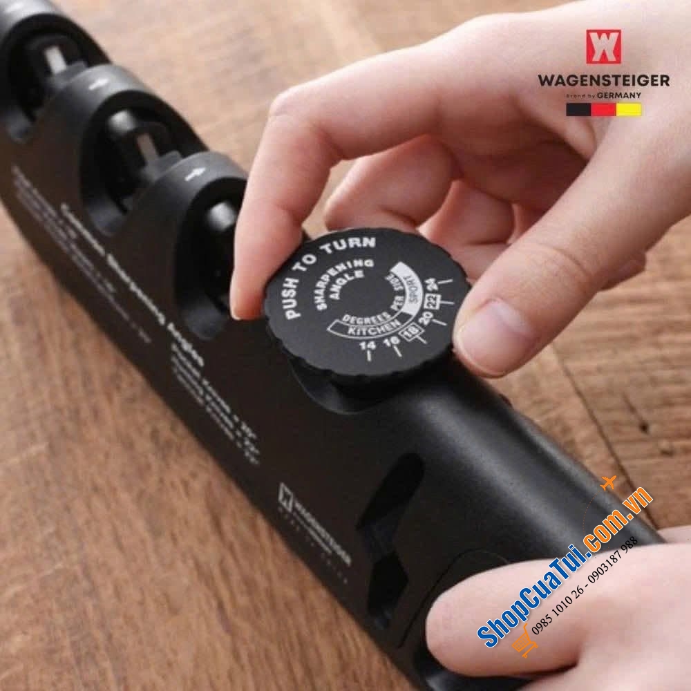 DỤNG CỤ MÀI DAO WAGENSTEIGER 4IN1 – cứu cả bộ dao trong 10 giây!.