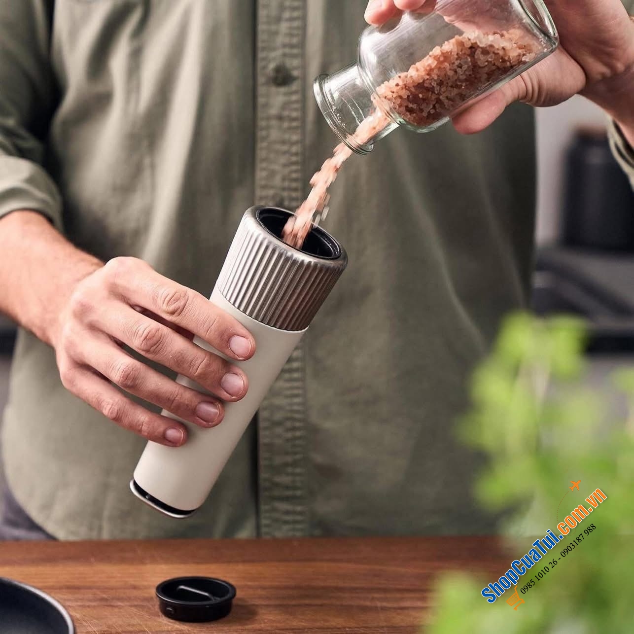 Xay tiêu muối Zwilling Spices Upside-Down.