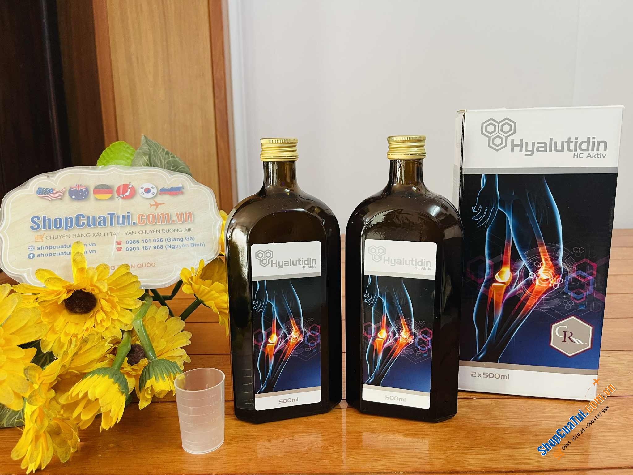 THUỐC BỔ KHỚP DẠNG NƯỚC HYUTIDIN HC AKTIV ĐỨC.