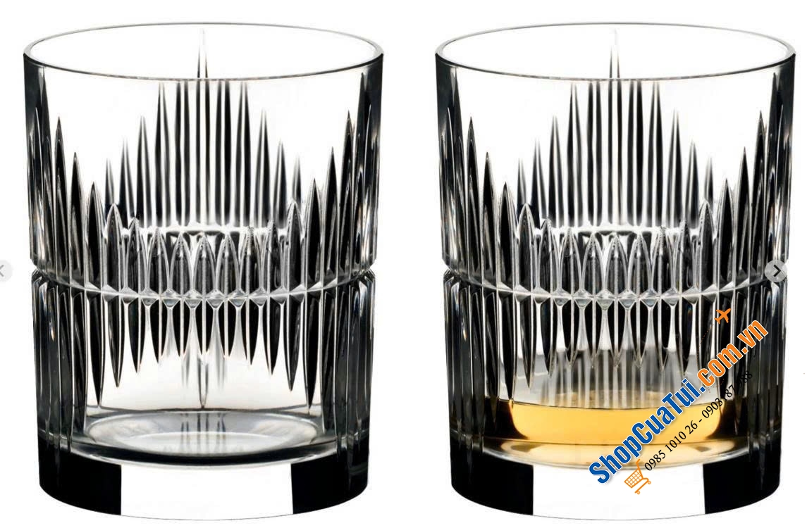 Set 2 cốc RIEDEL Tumbler Collection Shadows 320ml - Made in Germany.